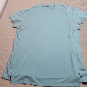 Alphalete Shirt Mens Large Blue Athletic Tee Comfort Stretch Short Sleeve Top
